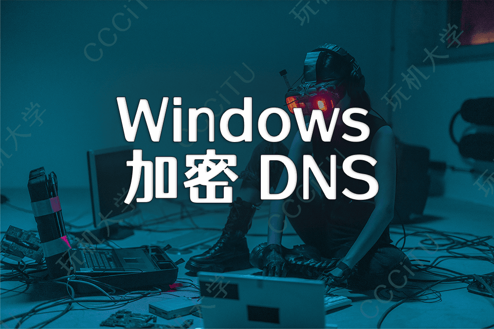 Windows 添加自定义公共加密 DNS DoH（DNS Over HTTPS）