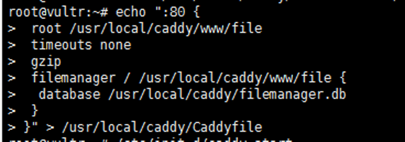 搭建私人网盘 Caddy FileManager 扩展